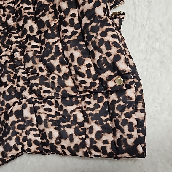 Talbots Leopard Print Vest - sz Med - Picture 9 of 10